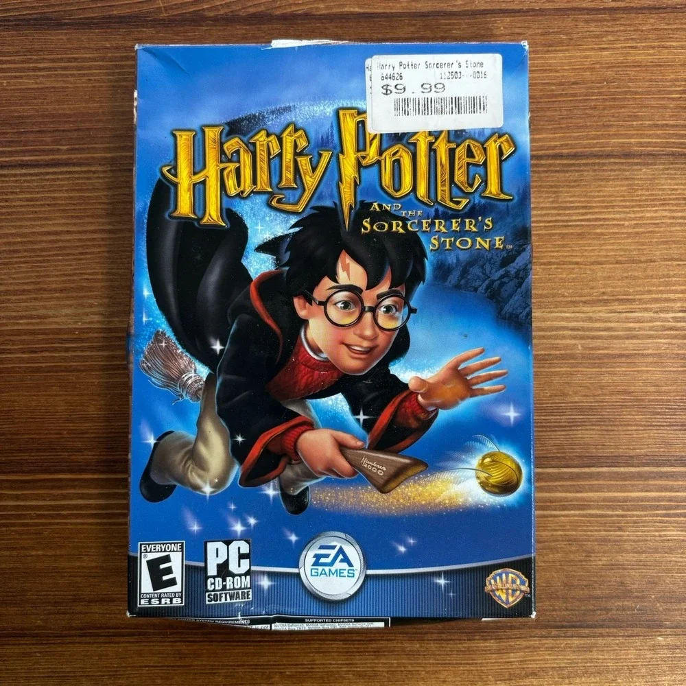 Harry Potter and the Sorcerer's Stone PC CD-ROM Game Complete w/ Manual